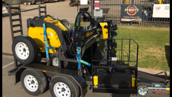 Mini Loader Plant Trailer