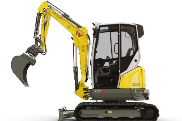 Wacker Neuson EZ26, 2.6 Ton Excavator Zero Tail